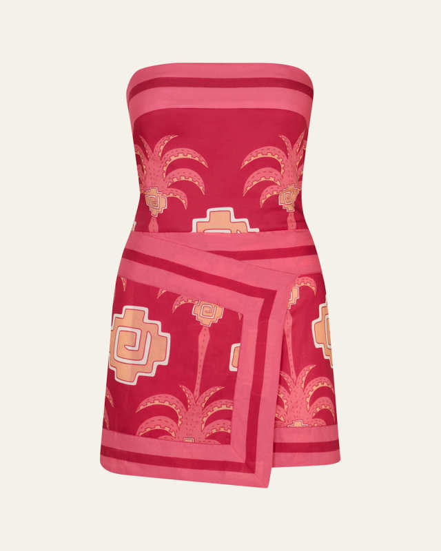 Raiz Ritual Strapless Mini Dress